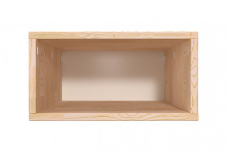 Cube de rangement bois 50x50 cm