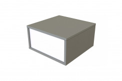 Cube de rangement bois 50x50 cm