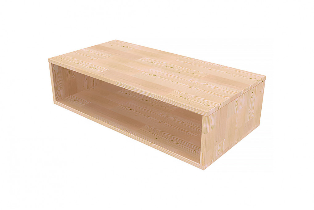 Cube de rangement bois 100x50 cm