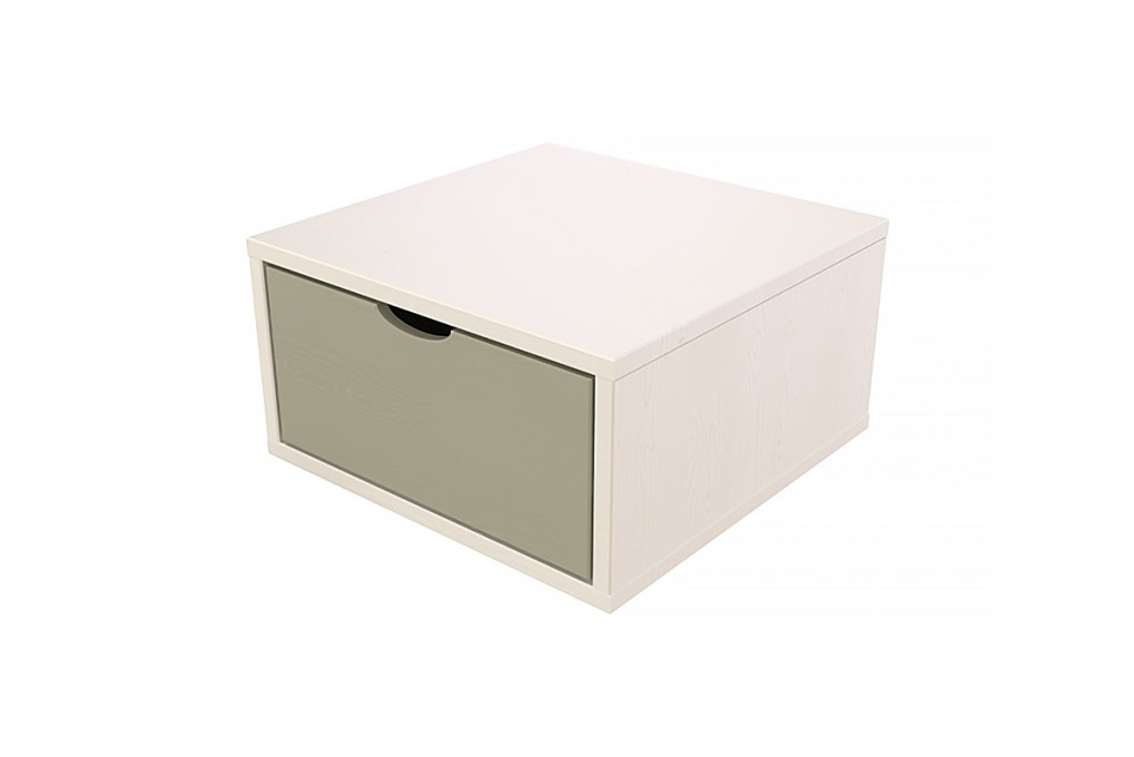 Cubo portaoggetti 50x50 cm + cassetto