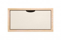 Cubo almacenaje de madera 50x50 cm + cajón