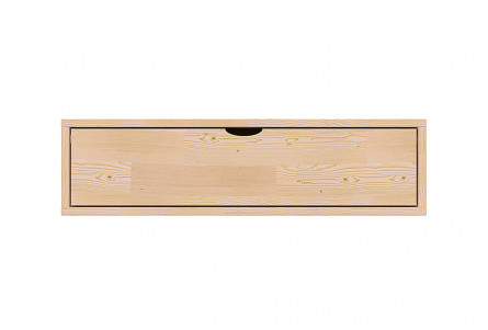 Cube de rangement bois 100x50 cm + tiroir