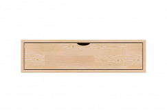 Cube de rangement bois 100x50 cm + tiroir