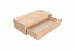 Cube de rangement bois 100x50 cm + tiroir