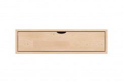 Aufbewahrungswürfel Holz 100x50 cm + Schublade