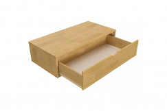 Aufbewahrungswürfel Holz 100x50 cm + Schublade