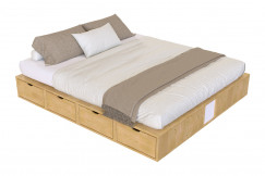 Cama con cajones Cubo - 160x200