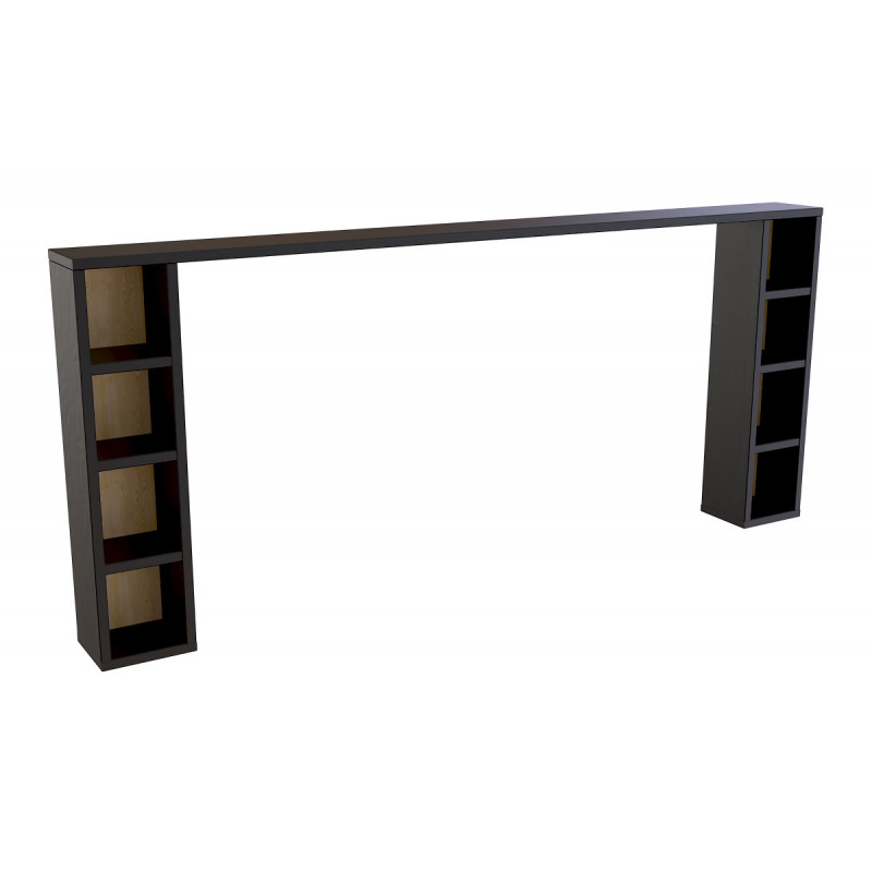 Opzione di stoccaggio con nicchie regolabili per la testiera