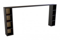 Opzione di stoccaggio con nicchie regolabili per la testiera