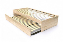 Ausziehbares bett 80x200 Malo aus Massivholz