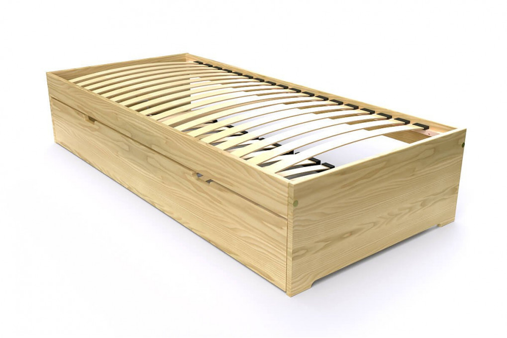 Letto estraibile 90x200 Malo in legno