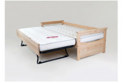 Trundle bed 80x200 Topaze in solid pine