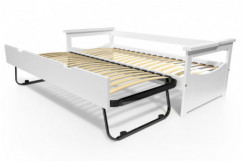 Lit Gigogne 90x200 Topaze Pin massif