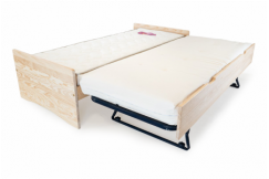 Ausziehbares bett 90x200 ABC aus Massivholz