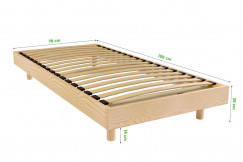Somier cama 80x190 Kit France