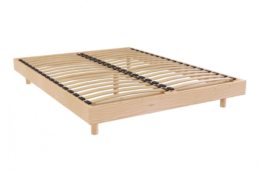 Rete a doghe di legno per 2 persone Kit France - 140x190