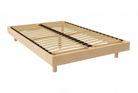 Lattenrost 120x190 cm Kit France aus Massivholz