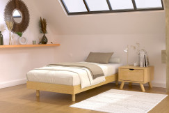 Slatted bed base 70x190 Kit France