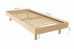 Kit Noé 80x200 slat bed