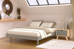 Somier 140x190 Kit Noé de madera maciza