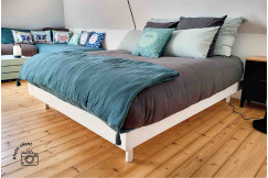 Somier 140x200 Kit Noé de madera maciza