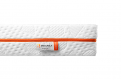 Matratze 80 x 190 cm aus Schaumstoff 13 cm Moussaillon