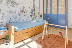 Lit gigogne 90x190 ABC pin massif