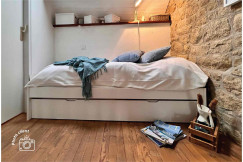 Letto estraibile 90x200 Malo in legno