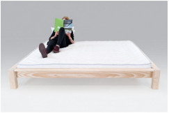 Kingsize Bett 200x200 Massivholz