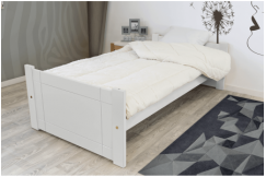 Letto 90x190 1 posto in legno faggio Solo