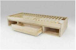 Cama con almacenaje Maël 90x200