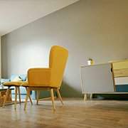 Skandinavischer Salon