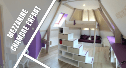 Choose a wooden loft bed for your child's bedroom